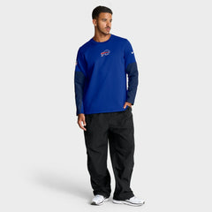 Buffalo Bills Nike Sideline Coach Therma-FIT Long Sleeve T-Shirt