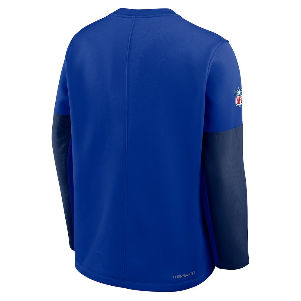 Buffalo Bills Nike Sideline Coach Therma-FIT Long Sleeve T-Shirt