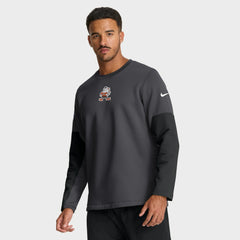 Cleveland Browns Nike Sideline Coach Therma-FIT Long Sleeve T-Shirt