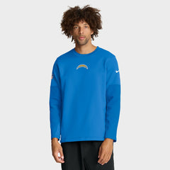 Los Angeles Chargers Nike Sideline Coach Therma-FIT Long Sleeve T-Shirt