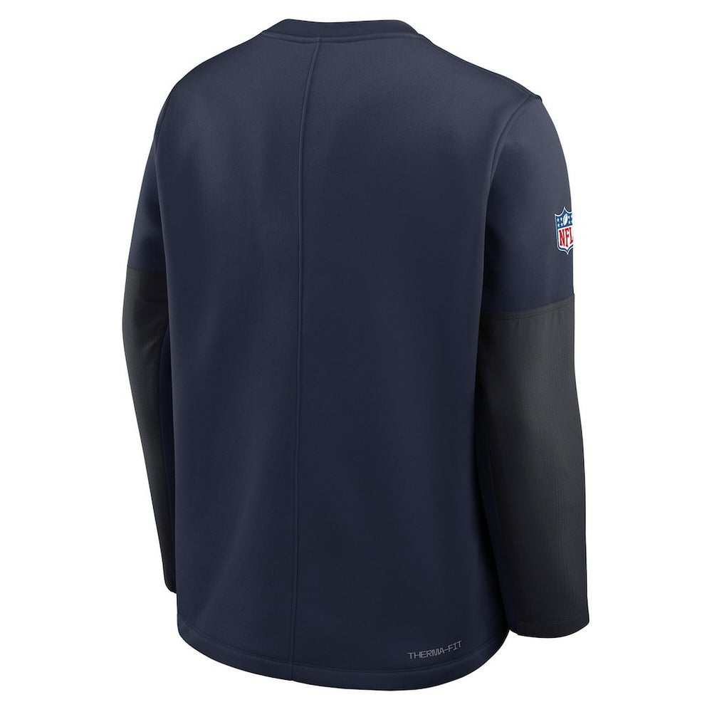 Dallas Cowboys Nike Sideline Coach Therma-FIT Long Sleeve T-Shirt