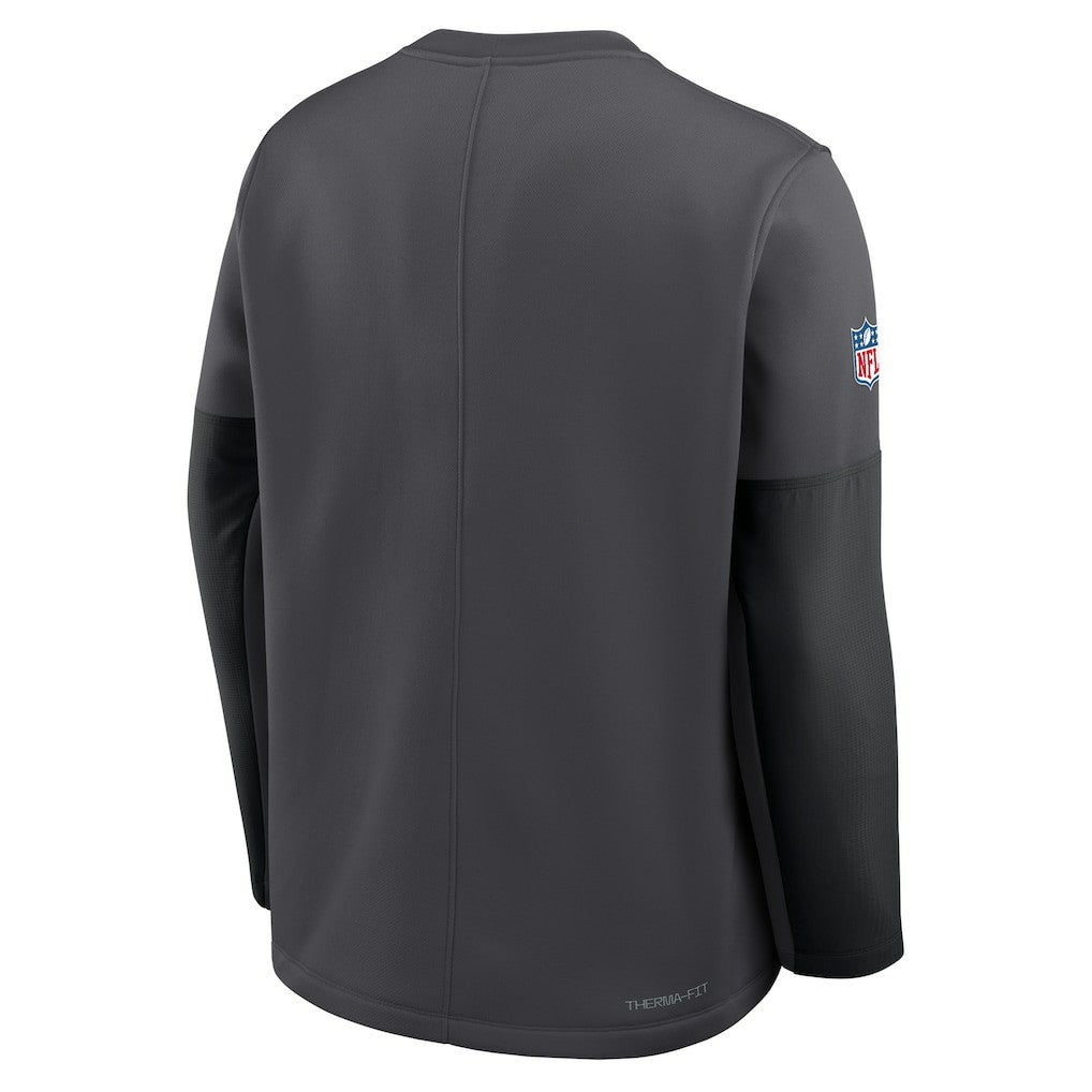 Dallas Cowboys Nike Sideline Coach Therma-FIT Long Sleeve T-Shirt