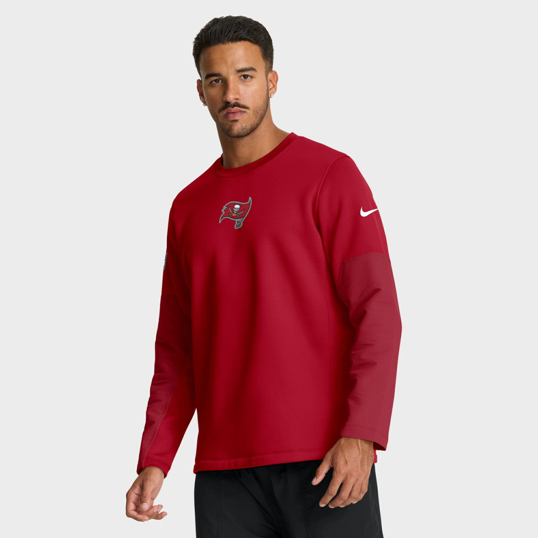 Tampa Bay Buccaneers Nike Sideline Coach Therma-FIT Long Sleeve T-Shirt