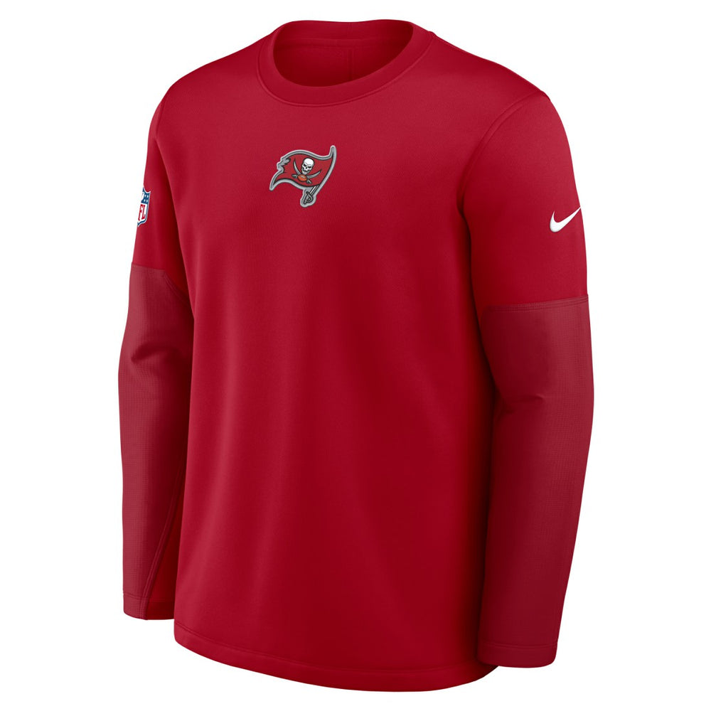 Tampa Bay Buccaneers Nike Sideline Coach Therma-FIT Long Sleeve T-Shirt