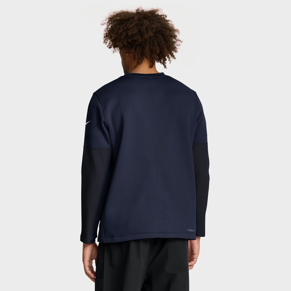 Tennessee Titans Nike Sideline Coach Therma-FIT Long Sleeve T-Shirt