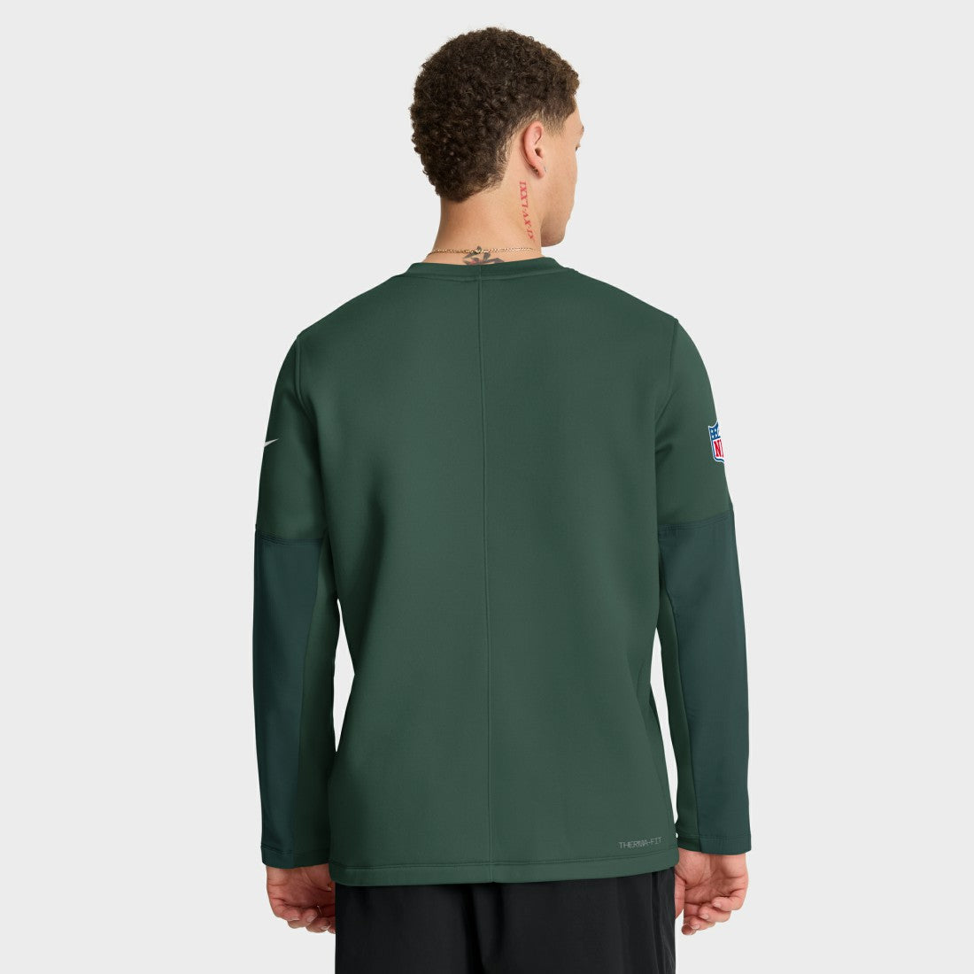 Green Bay Packers Nike Sideline Coach Therma-FIT Long Sleeve T-Shirt