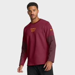 Washington Commanders Nike Sideline Coach Therma-FIT Long Sleeve T-Shirt