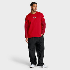 Kansas City Chiefs Nike Sideline Coach Therma-FIT Long Sleeve T-Shirt