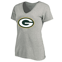 Green Bay Packers Fanatics Women's Plus Size V-Neck T-Shirt