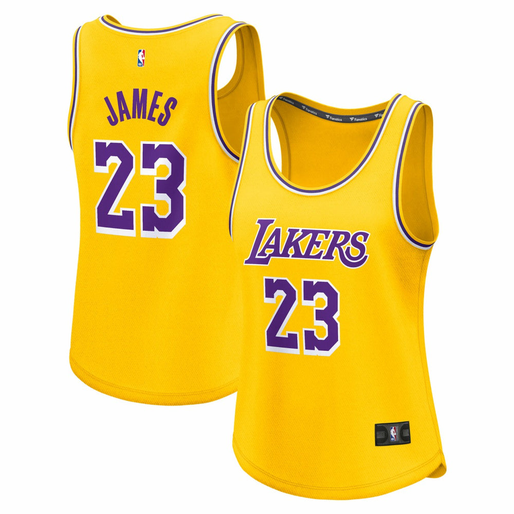 LeBron James Los Angeles Lakers Women's Fast Break Player Jersey Outlet