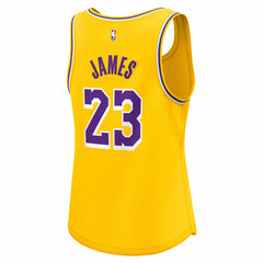 LeBron James Los Angeles Lakers Women's Fast Break Player Jersey Outlet