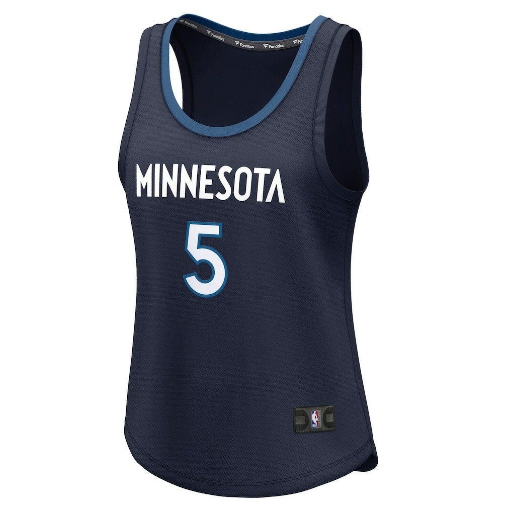 Anthony Edwards Minnesota Timberwolves Women's Fast Break Player Jersey On Sale
