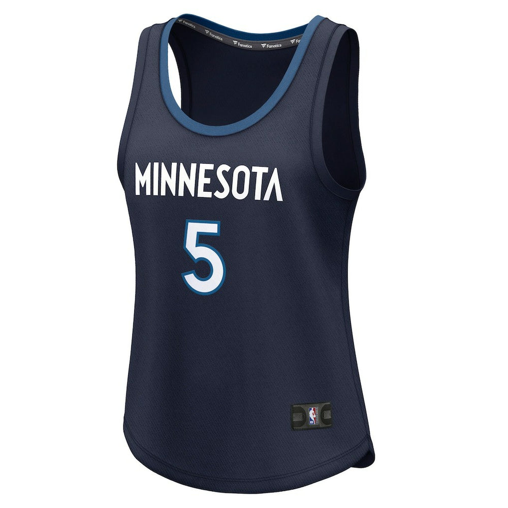 Anthony Edwards Minnesota Timberwolves Women's Fast Break Player Jersey On Sale