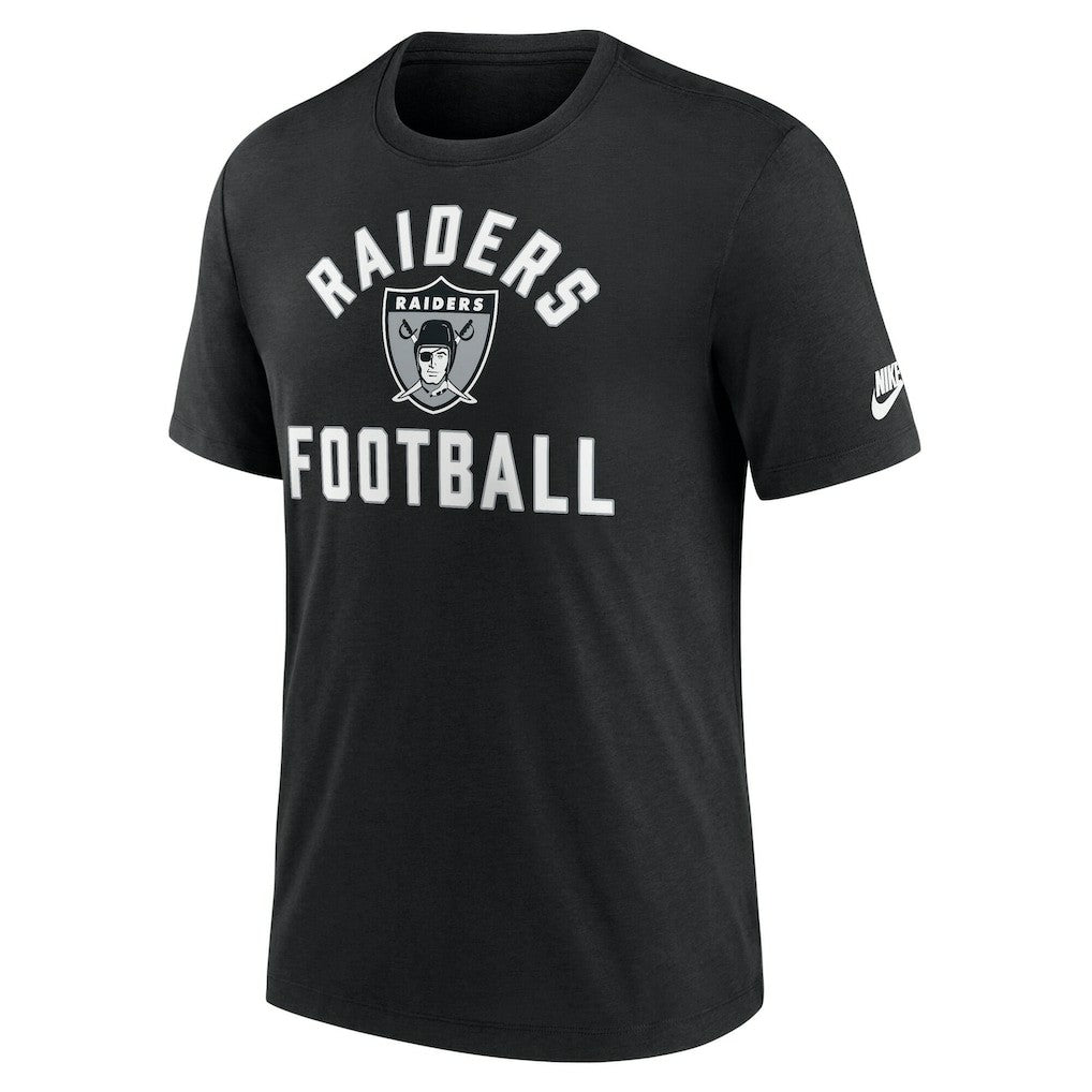 Las Vegas Raiders Nike Favorable Timeline Tri-Blend T-Shirt