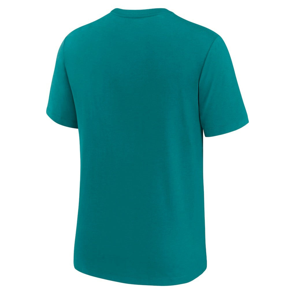 Miami Dolphins Nike Favorable Timeline Tri-Blend T-Shirt