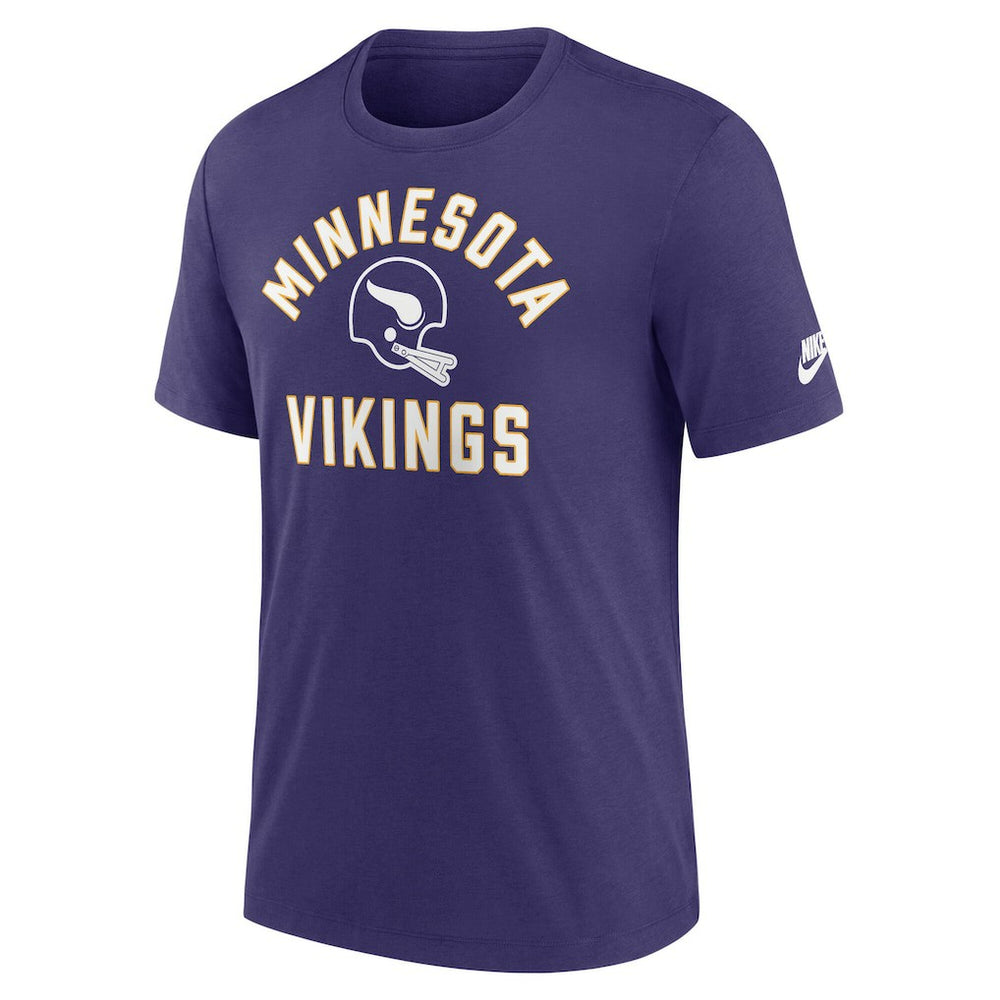 Minnesota Vikings Nike Favorable Timeline Tri-Blend T-Shirt