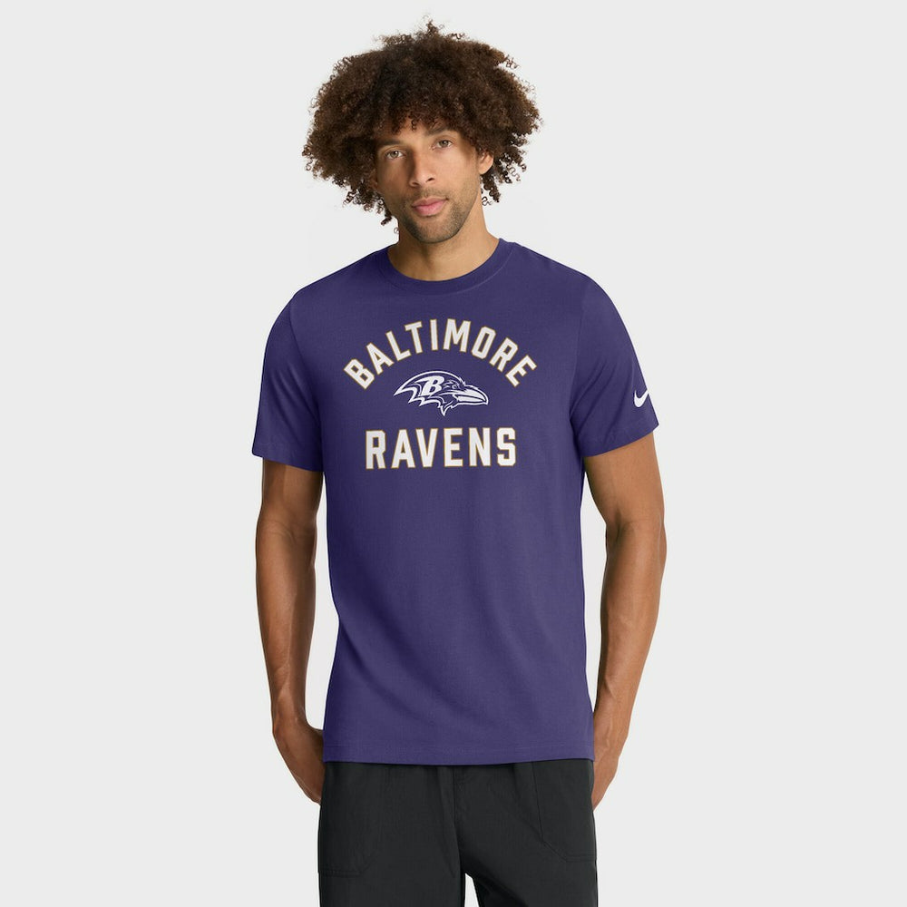 Baltimore Ravens Nike Favorable Timeline Tri-Blend T-Shirt