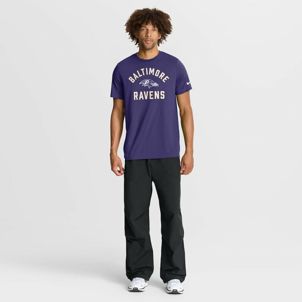 Baltimore Ravens Nike Favorable Timeline Tri-Blend T-Shirt