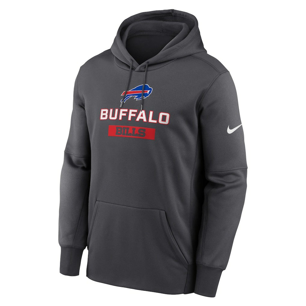 Buffalo Bills Nike Toss Sweep Performance Pullover Hoodie