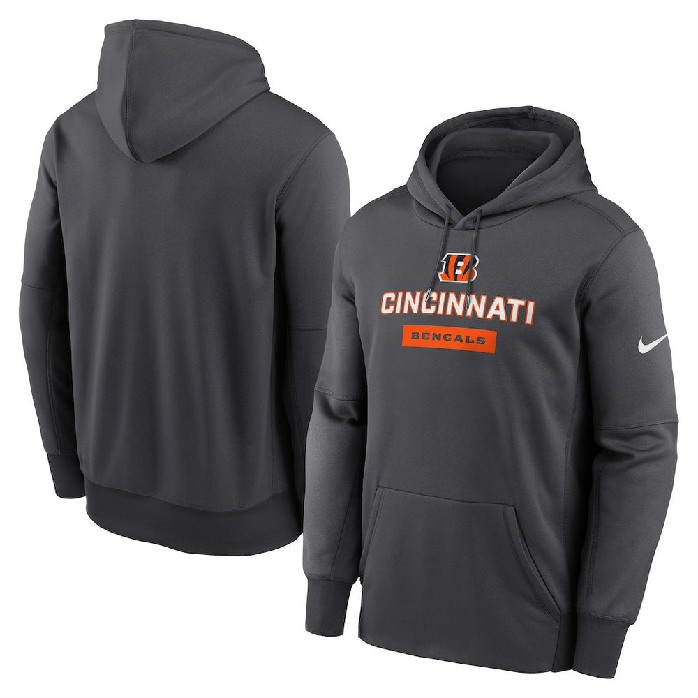 Cincinnati Bengals Nike Toss Sweep Performance Pullover Hoodie