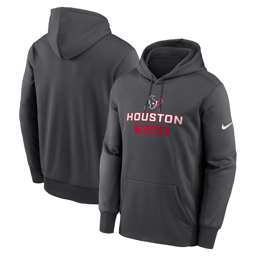 Houston Texans Nike Toss Sweep Performance Pullover Hoodie