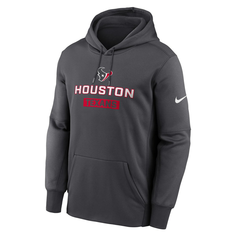 Houston Texans Nike Toss Sweep Performance Pullover Hoodie
