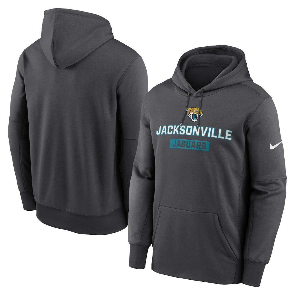 Jacksonville Jaguars Nike Toss Sweep Performance Pullover Hoodie
