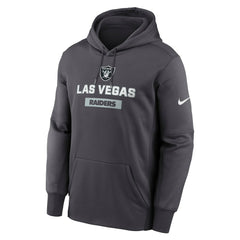 Las Vegas Raiders Nike Toss Sweep Performance Pullover Hoodie