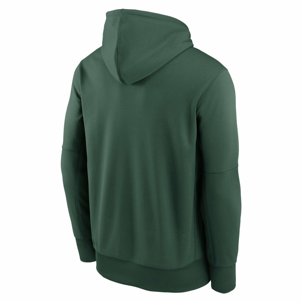 Green Bay Packers Nike Toss Sweep Performance Pullover Hoodie