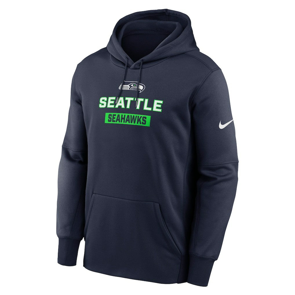 Seattle Seahawks Nike Toss Sweep Performance Pullover Hoodie