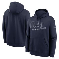 Dallas Cowboys Nike Busted Play Club Fleece Pullover Hoodie