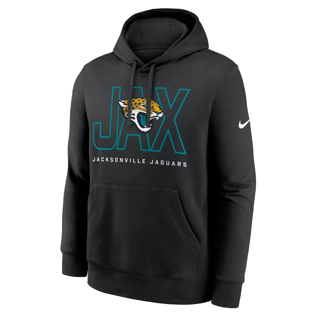 Jacksonville Jaguars Nike Busted Play Club Fleece Pullover Hoodie