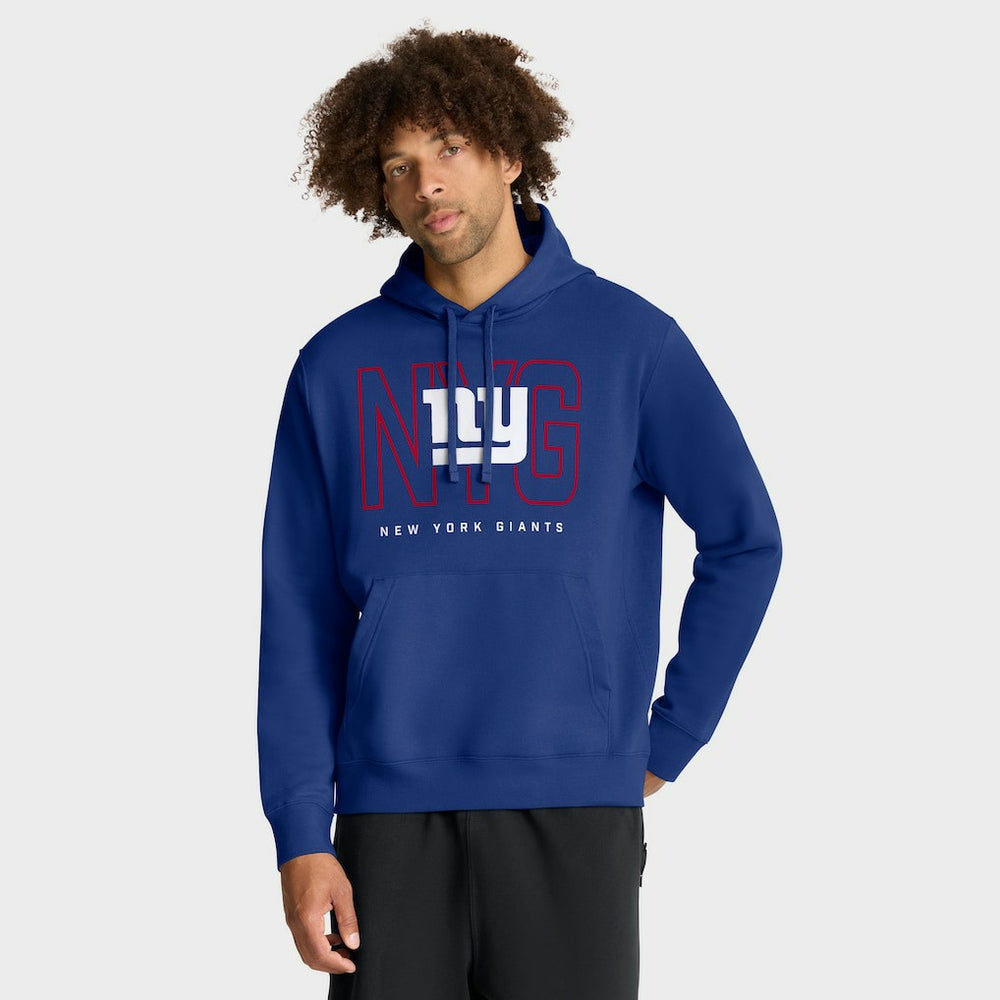 New York Giants Nike Busted Play Club Fleece Pullover Hoodie