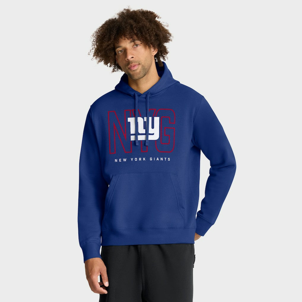 New York Giants Nike Busted Play Club Fleece Pullover Hoodie