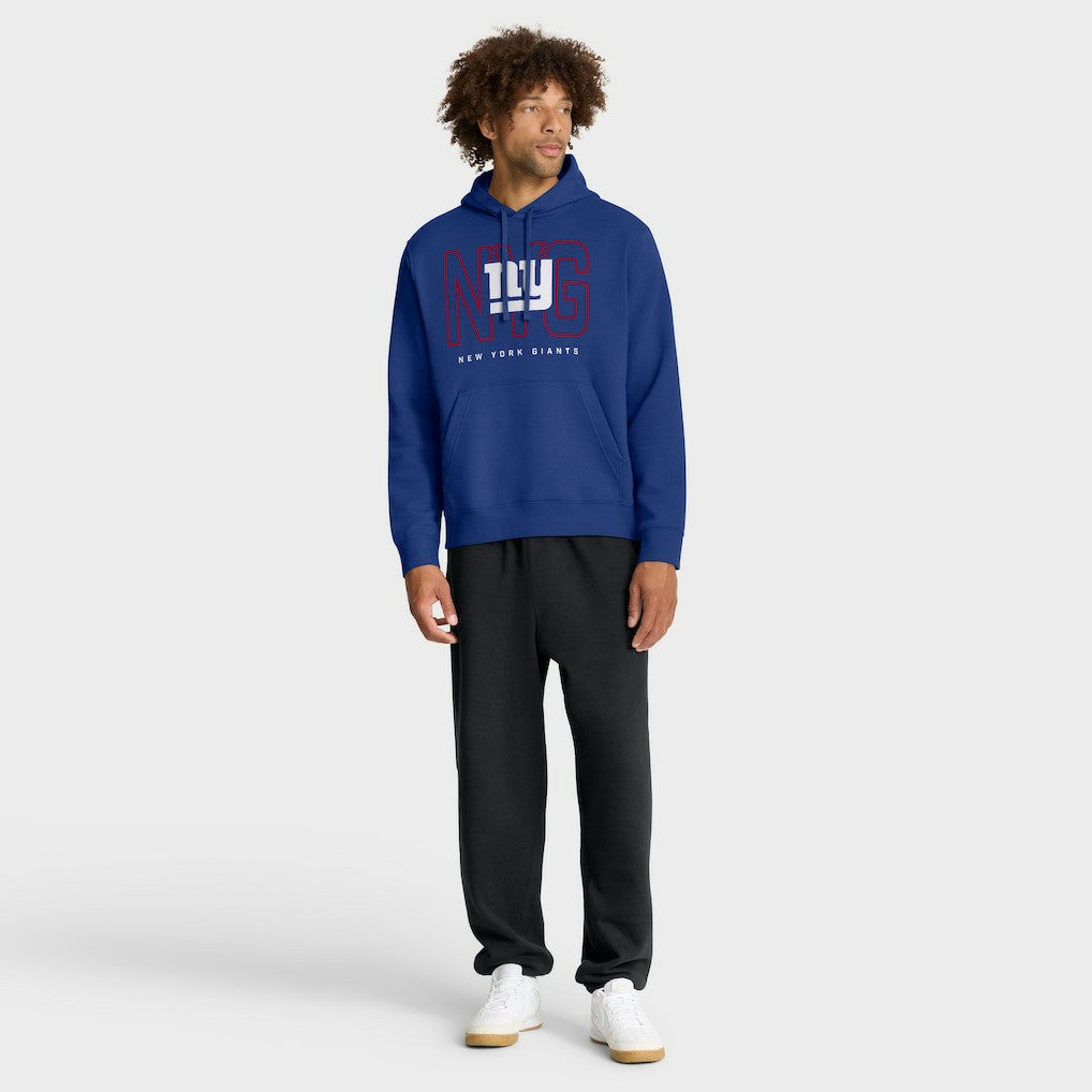 New York Giants Nike Busted Play Club Fleece Pullover Hoodie