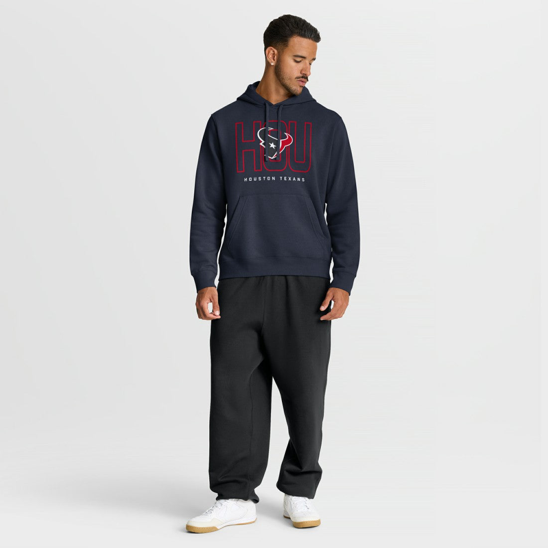 Houston Texans Nike Busted Play Club Fleece Pullover Hoodie