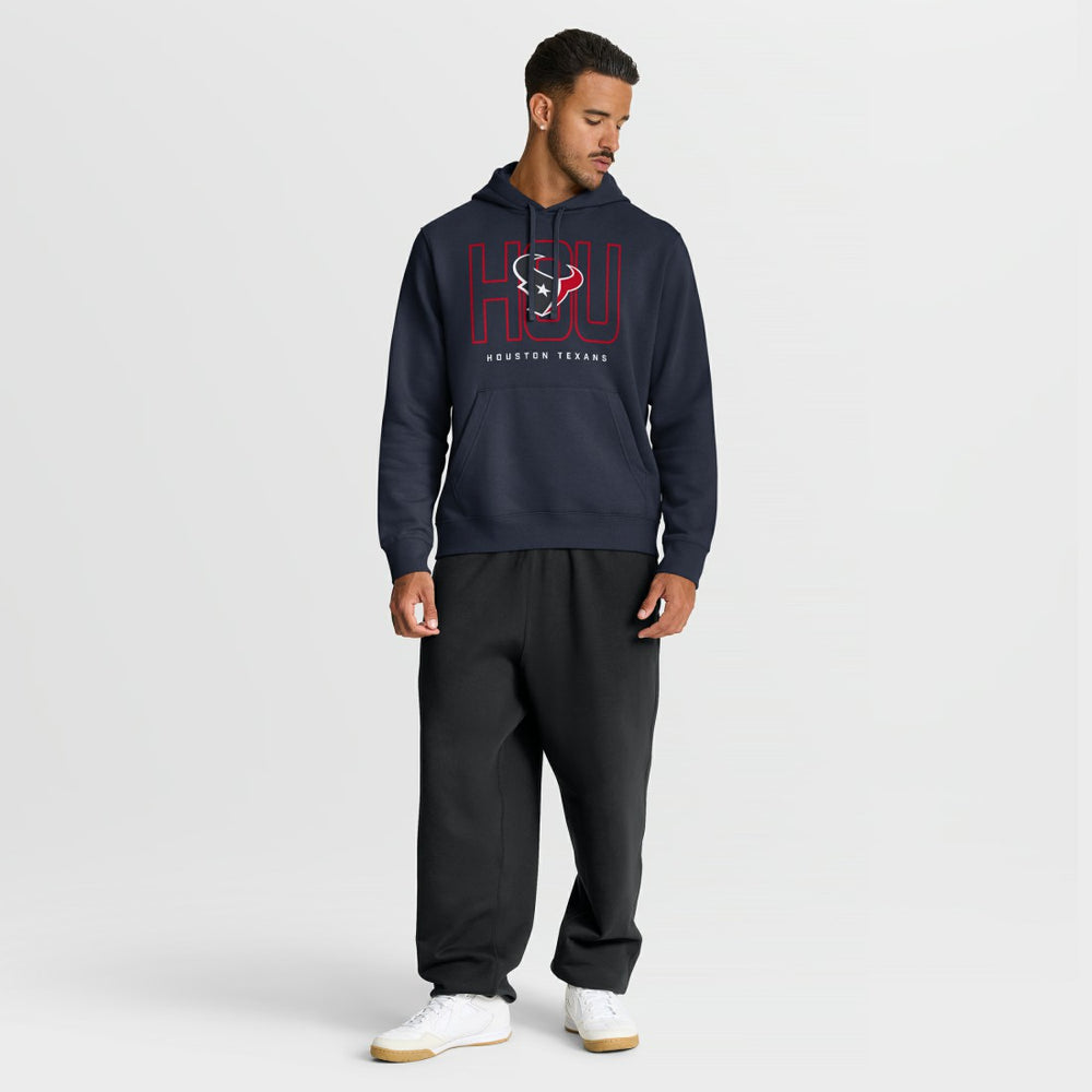 Houston Texans Nike Busted Play Club Fleece Pullover Hoodie