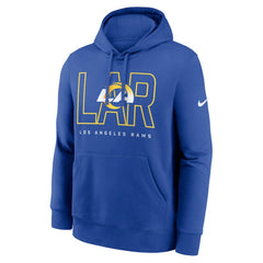 Los Angeles Rams Nike Busted Play Club Fleece Pullover Hoodie