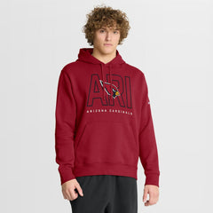 Arizona Cardinals Nike Busted Play Club Fleece Pullover Hoodie