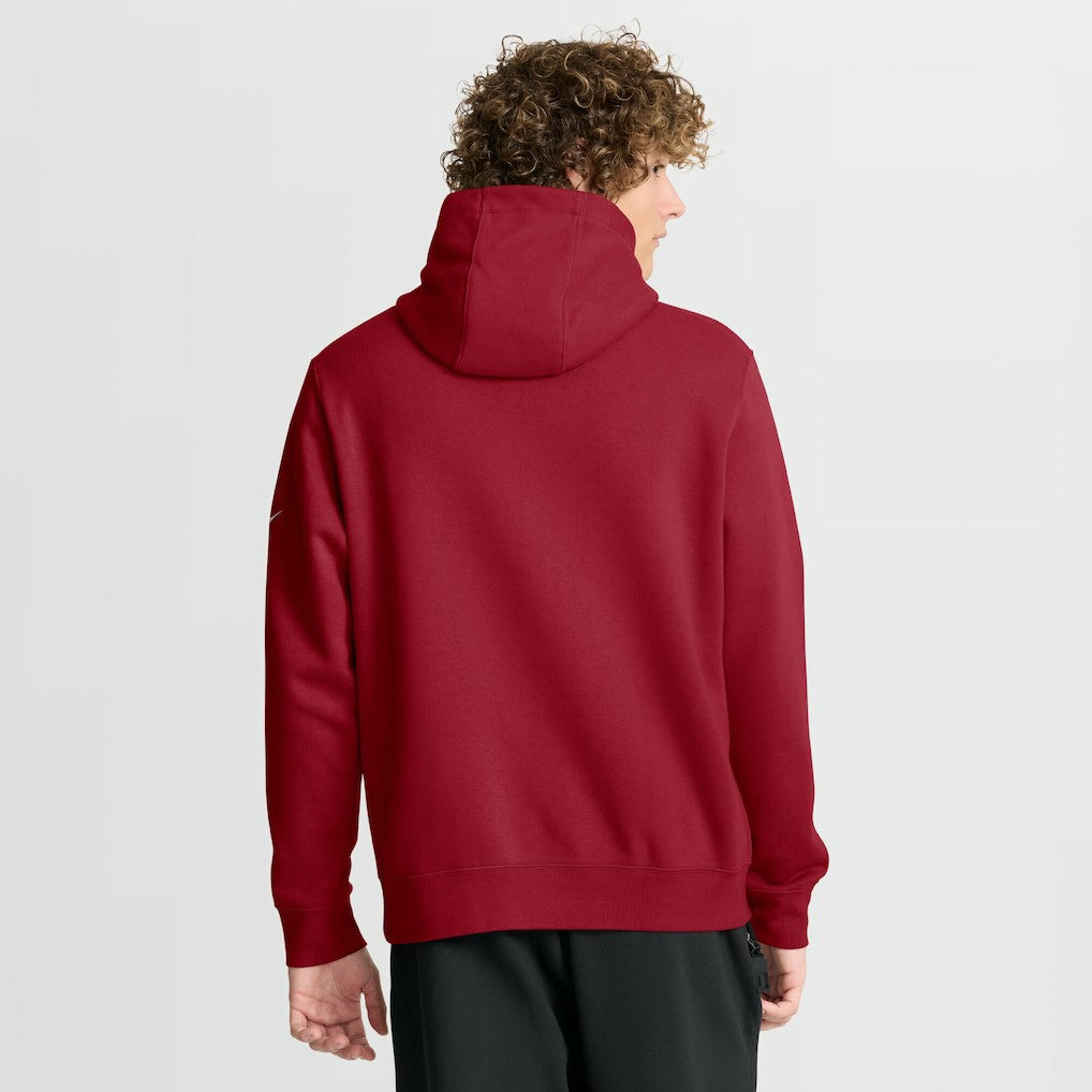Arizona Cardinals Nike Busted Play Club Fleece Pullover Hoodie