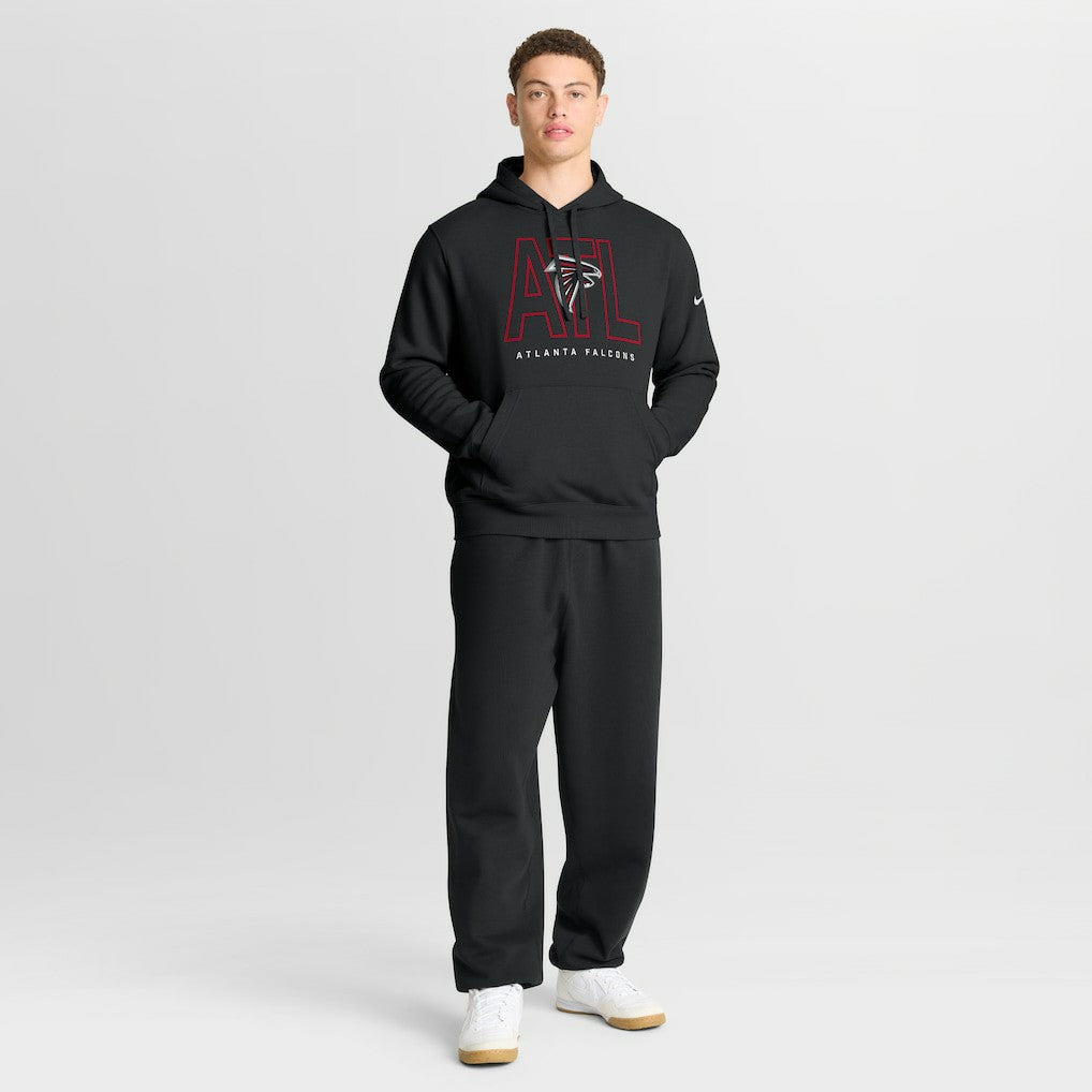 Atlanta Falcons Nike Busted Play Club Fleece Pullover Hoodie