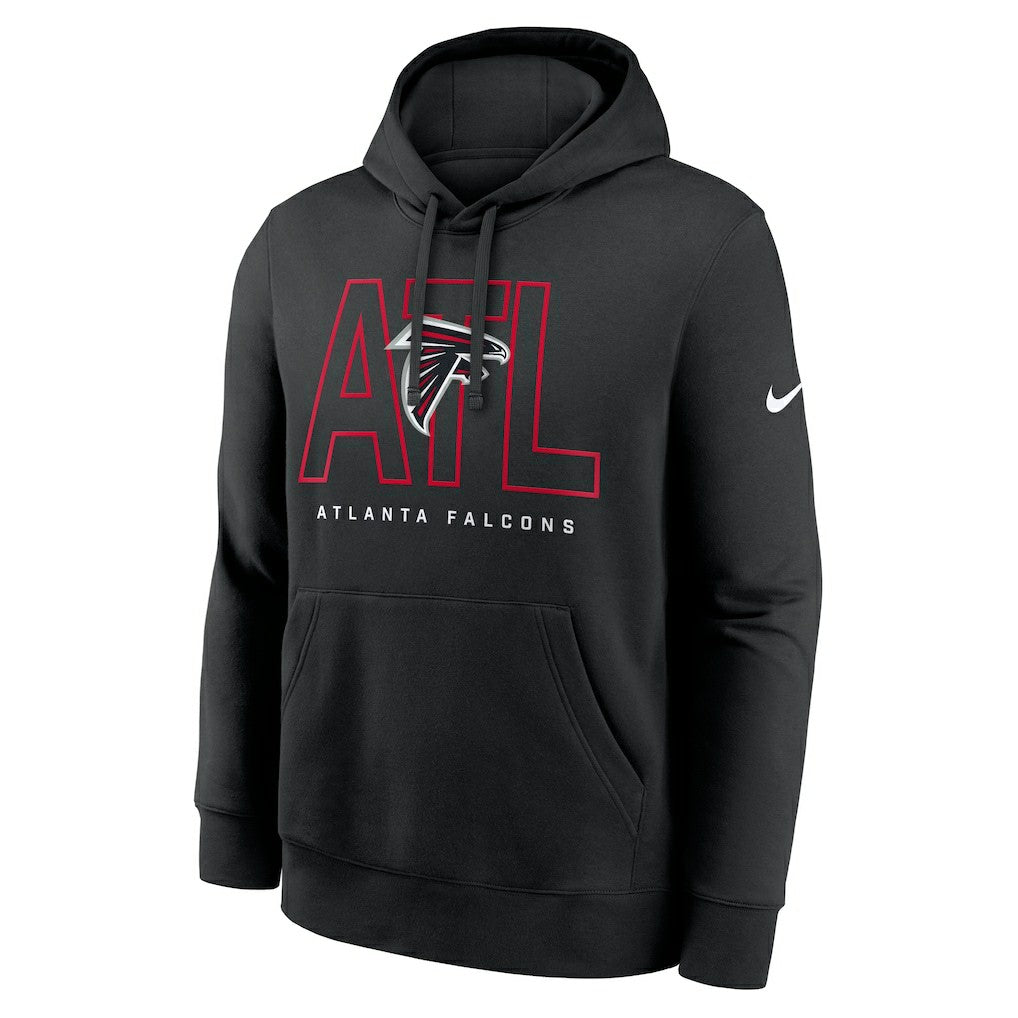 Atlanta Falcons Nike Busted Play Club Fleece Pullover Hoodie