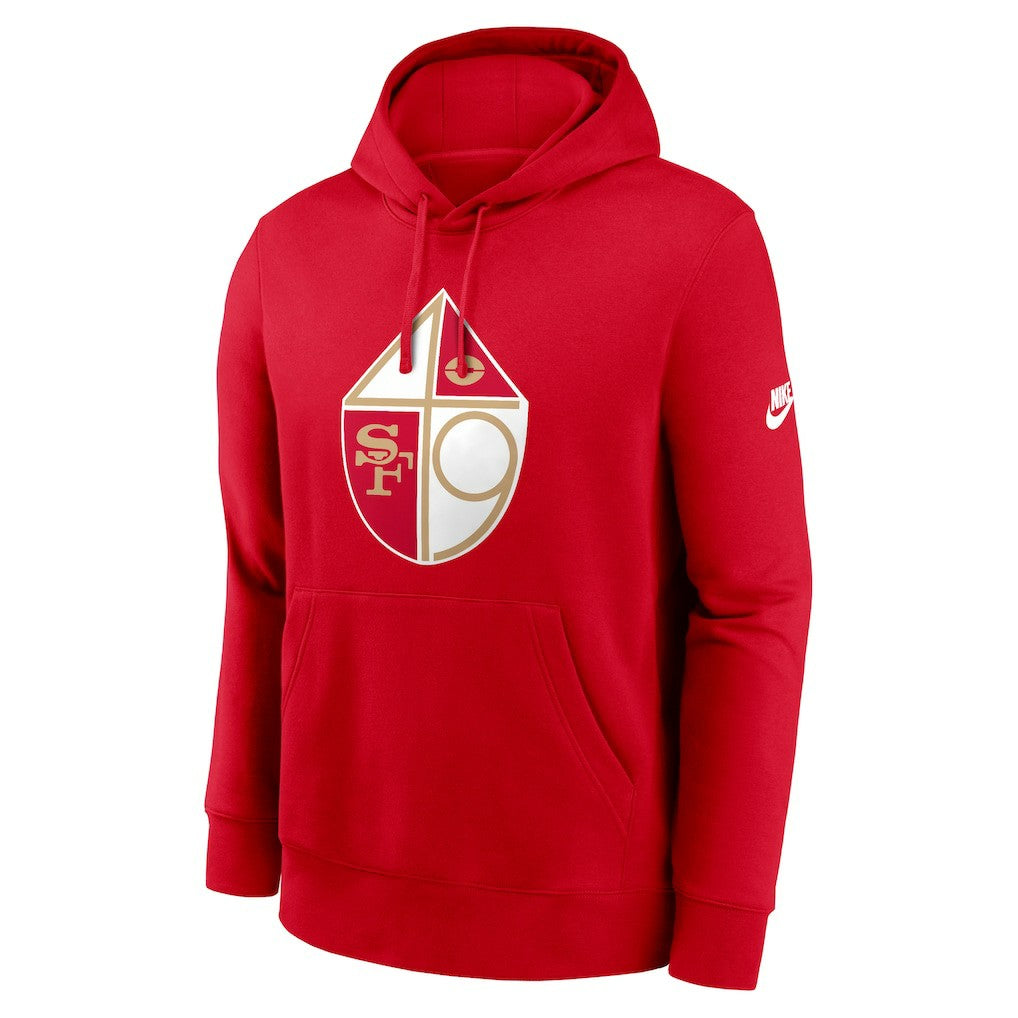 San Francisco 49ers Nike Club Fleece Pullover Hoodie