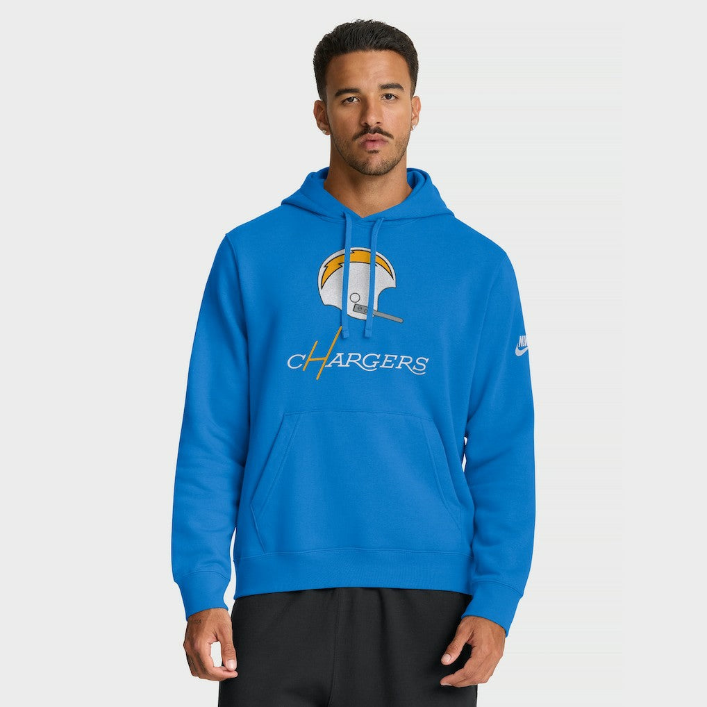 Los Angeles Chargers Nike Best Season Rewind Club Pullover Hoodie