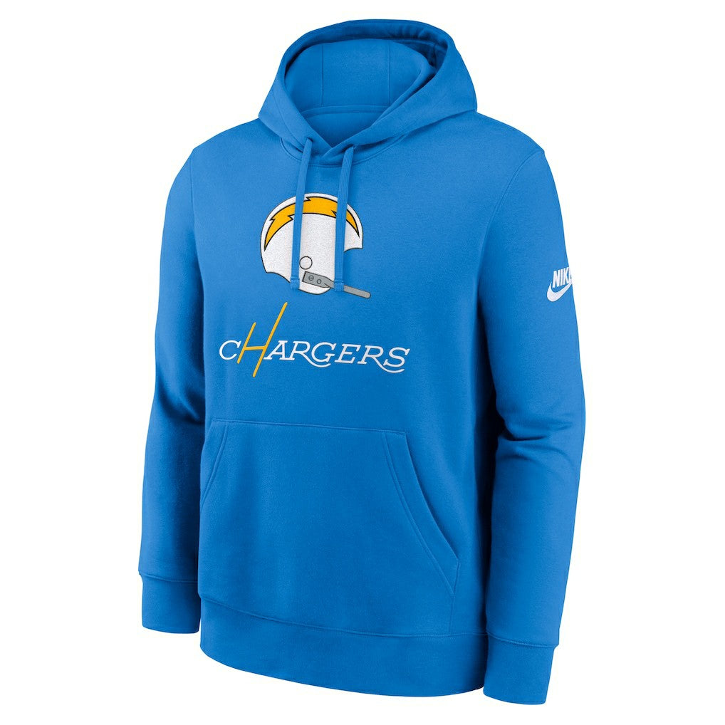 Los Angeles Chargers Nike Best Season Rewind Club Pullover Hoodie