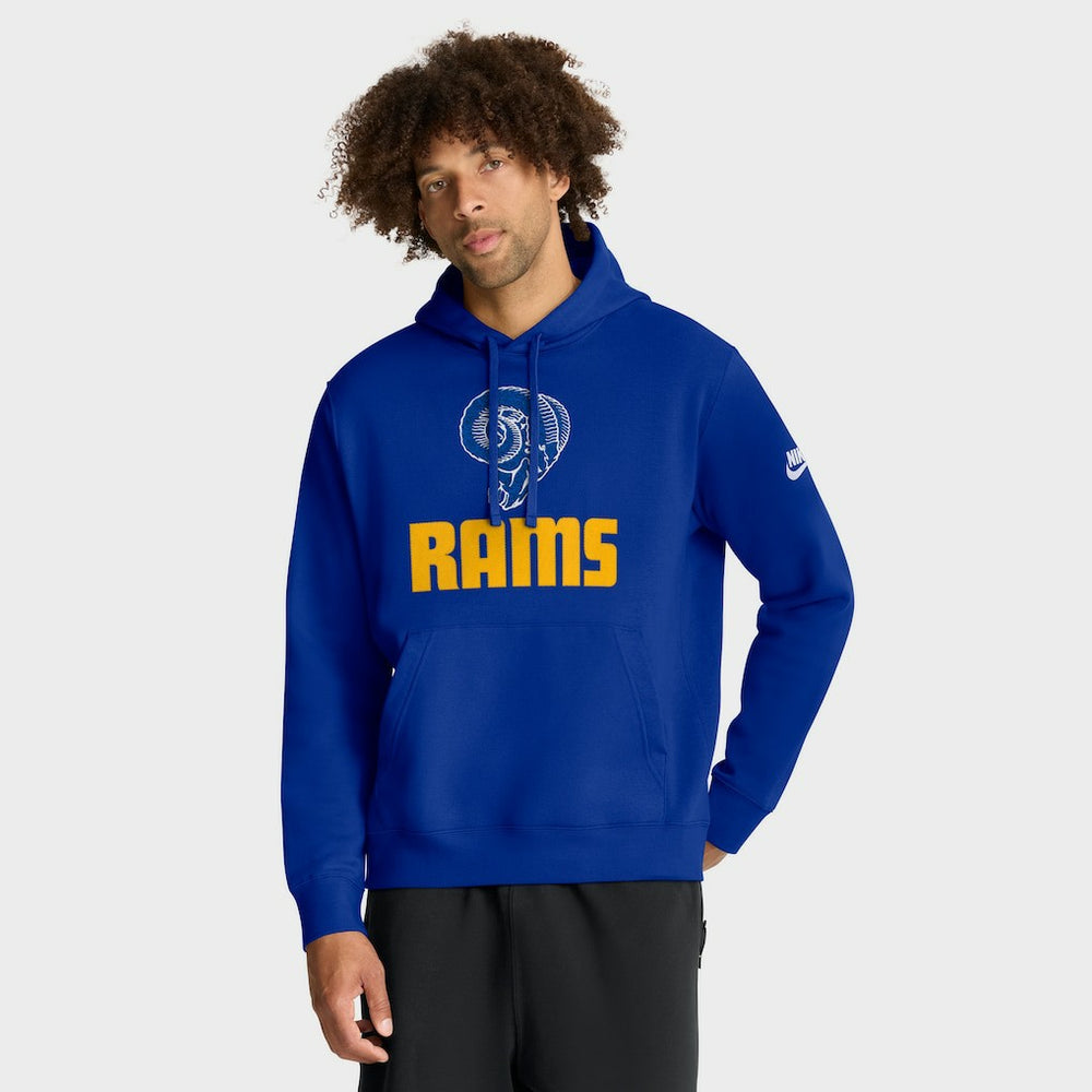 Los Angeles Rams Nike Best Season Rewind Club Pullover Hoodie
