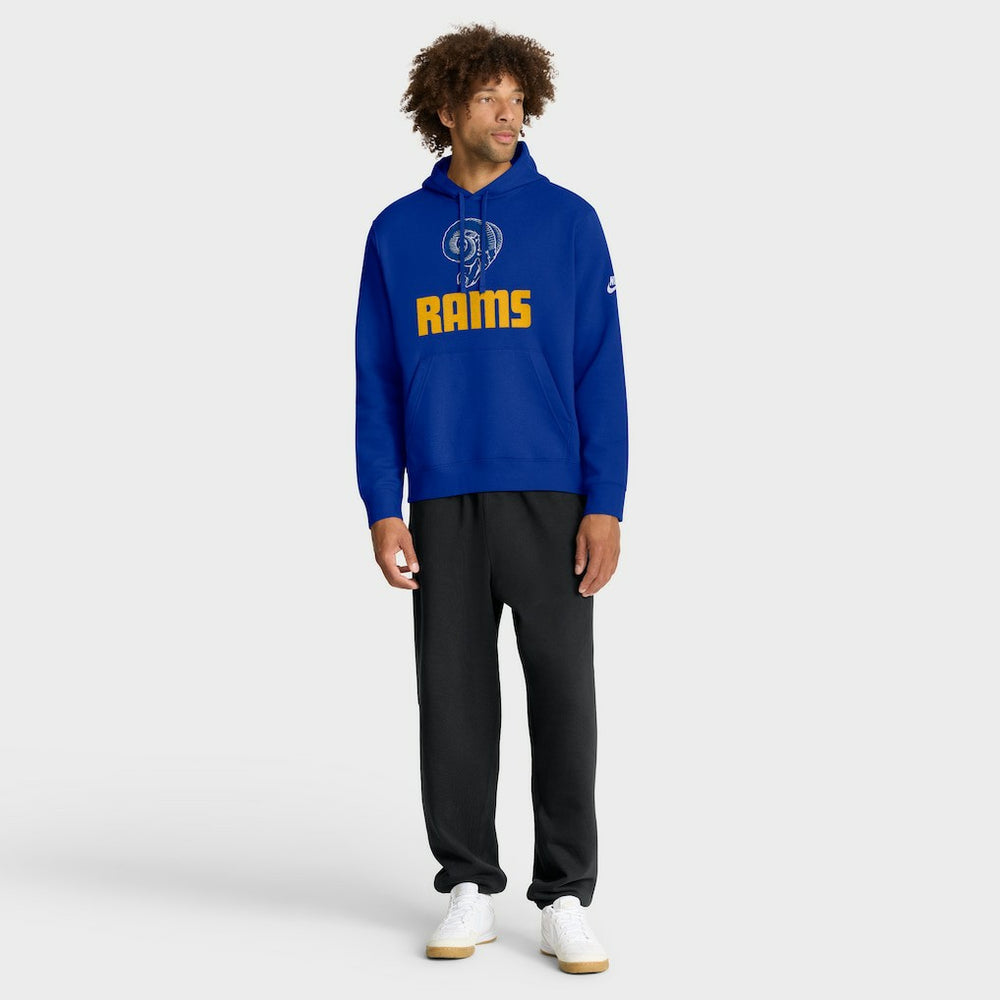 Los Angeles Rams Nike Best Season Rewind Club Pullover Hoodie