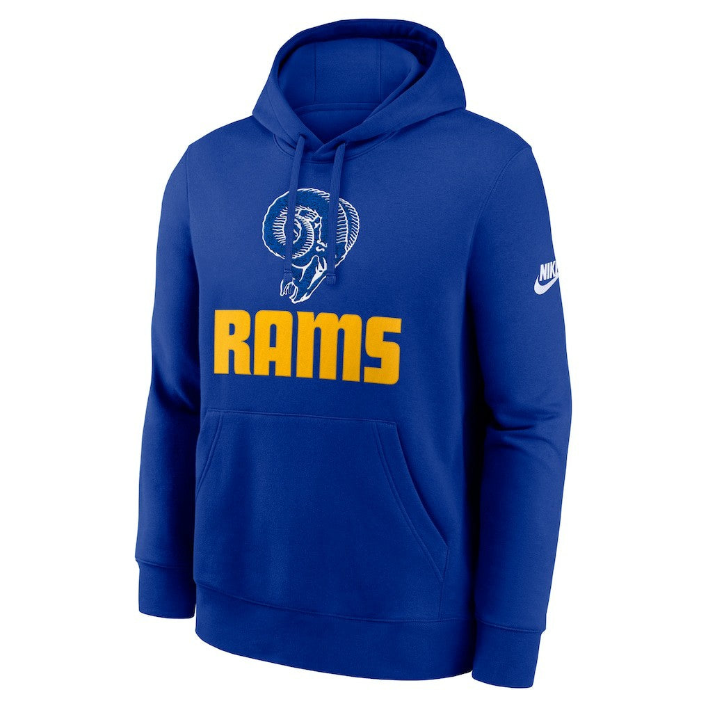 Los Angeles Rams Nike Best Season Rewind Club Pullover Hoodie