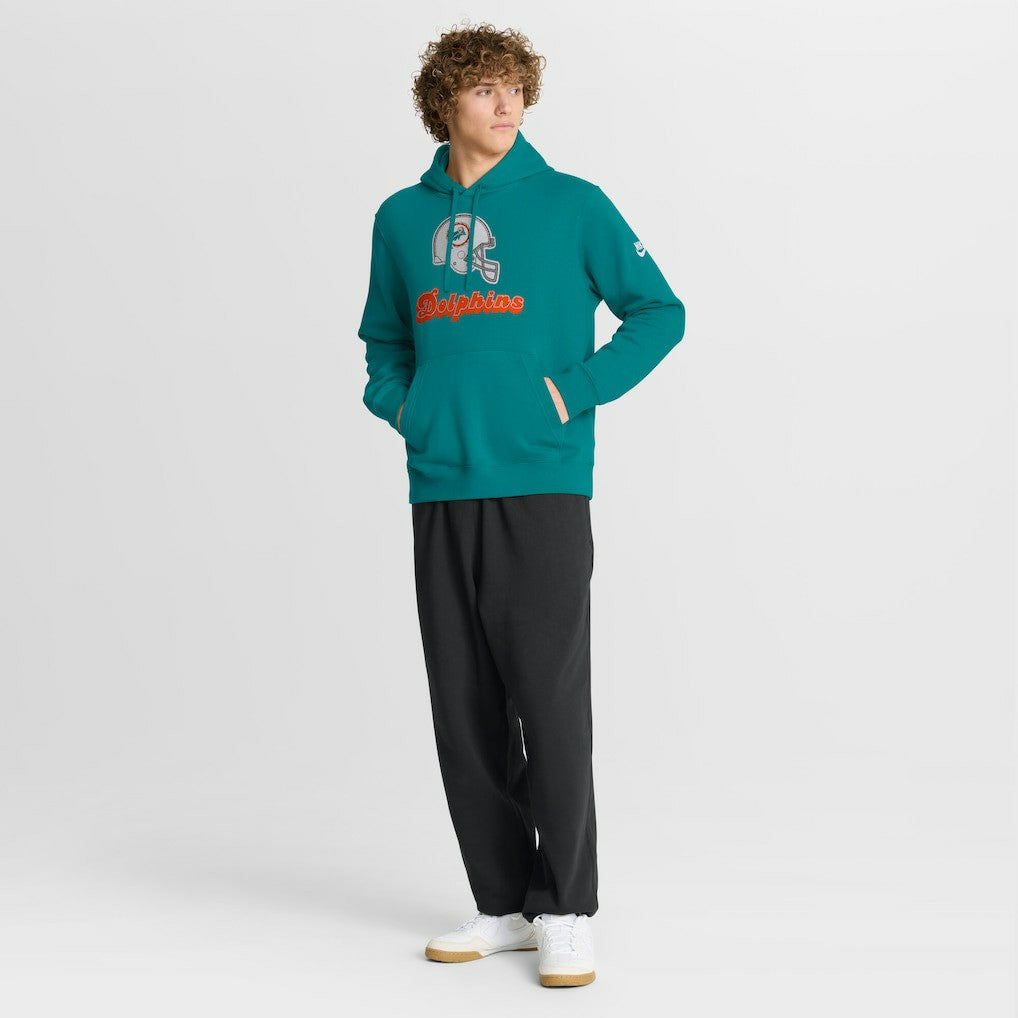 Miami Dolphins Nike Best Season Rewind Club Pullover Hoodie