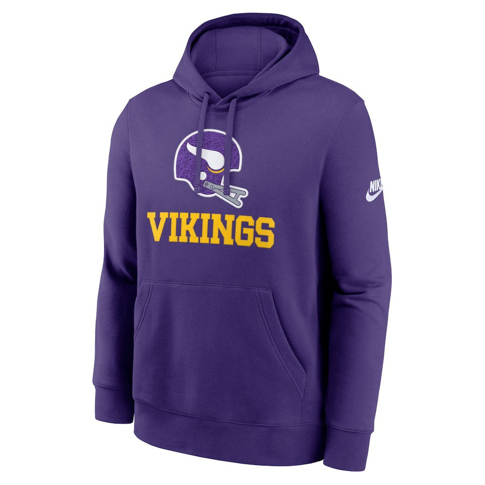 Minnesota Vikings Nike Best Season Rewind Club Pullover Hoodie